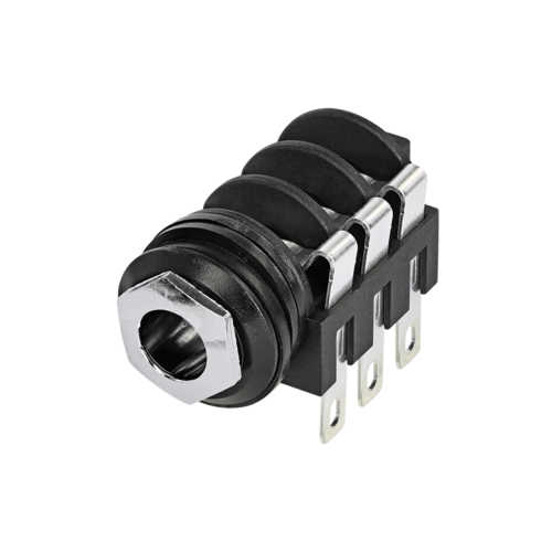 Neutrik Group-NMJ6HC-S Raccordement audio et vidéo Conn 1/4" Stereo Jack F 2 POS Solder ST Thru-Hole 6 Terminal 1 Port