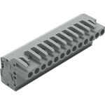 1-Conductor Female Plug, angled, 2.5 mm2, Pin spacing 5 mm, 13-pole