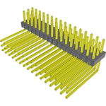 Conn Unshrouded Header HDR 48 POS 2.54mm Solder RA Side Entry Thru-Hole Bulk