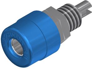 SKS Kontakttechnik-BIL 20 BLUE 电子测试设备连接器 BIL 20 BLUE Test Clips, Leads & Probes - End Connector Binding Post 1 POS Solder ST Panel Mount 1 Port - Arrow.com