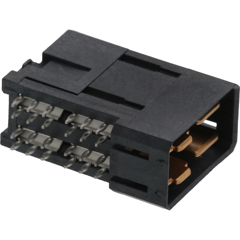 Molex-782131044 背板连接器 Conn Backplane HDR 4 POS Press Fit RA Thru-Hole Impact™ Tray