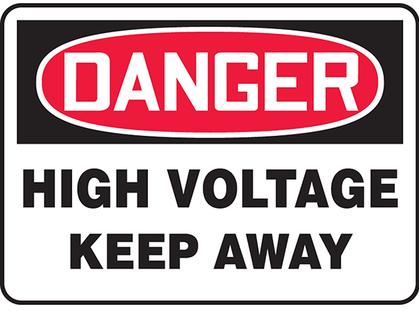 Panduit-PVS0710D7136 标签 Labels Safety Sign Vinyl Black/Red/White 254x177.8mm