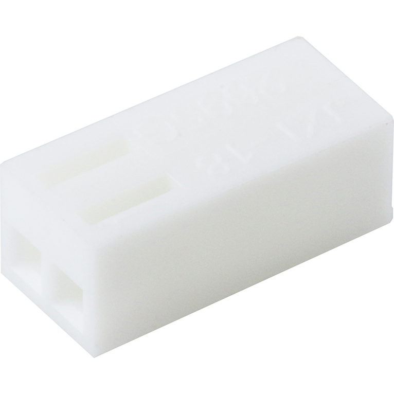 Molex-22012021 Einzeladersteckverbinder, Gehäuse Conn Housing F 2 POS 2.54mm Crimp ST Cable Mount White KK® Bag