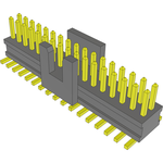 Conn Unshrouded Header HDR 34 POS 1.27mm Solder ST Top Entry SMD TIGER CLAW™ Tube