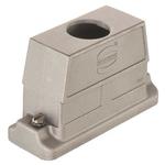 Hood 180° 24B Shell Size Electrical Conductive Die Cast Aluminum Screw Lock Han®