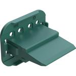Connector Accessories Wedge Lock Straight Thermoplastic Green