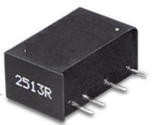 Mean Well Enterprises-SPA01W8-05 DC/DC-Wandler und Spannungsreglermodul Module DC-DC 12V/24V/36V/48V/72VIN 1-OUT 5V 0.2A 1W 4-Pin SIP Module