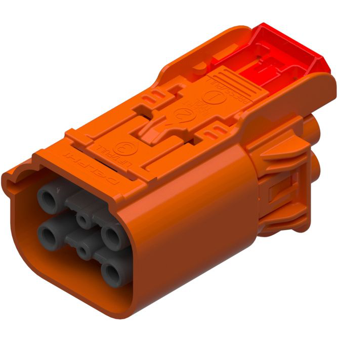 Delphi-35211554 Einzeladersteckverbinder, Gehäuse 4 way POWER PACK HV HES240 UI OBC