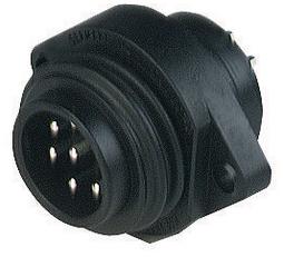 Belden-CA 6 GS 圆形连接器 Conn Circular PIN 6 POS Solder ST Panel Mount 6 Terminal 1 Port