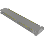 High-Speed Edge Card Connector, Pass-Through