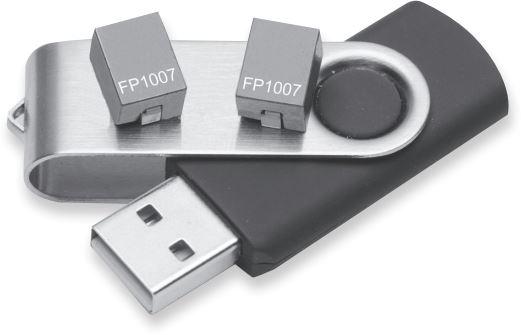 Eaton-FP1007R2-R22-R Induktionsspule, Oberflächenmontage Inductor Power Shielded Wirewound 0.215uH/0.155uH 10% 100KHz Ferrite 51A 0.00052Ohm DCR T/R