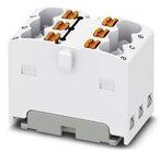 PHOENIX CONTACT-3002778 Connector Terminal Blocks Conn Distribution Terminal Block 6 POS Spring Clamp DIN Rail/Panel Mount 17.5A