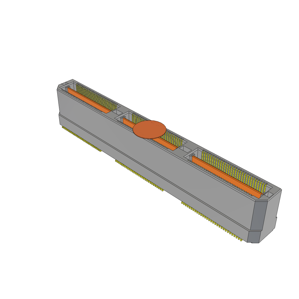 Samtec-QTH-090-03-L-D-K-TR Connector Headers and PCB Receptacles Conn Micro High Speed Terminal Strip HDR 180 POS 0.5mm Solder ST Top Entry SMD T/R