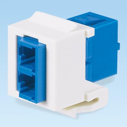Panduit-NKDLCMZIW Steckverbinder, LWL Conn LC Adapter RCP ST Panel Mount