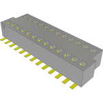 Conn Socket Strip SKT 25 POS 1mm Solder ST SMD TIGER CLAW™ T/R