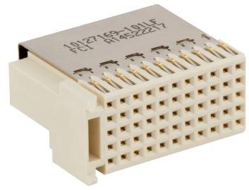 Amphenol Communications Solutions-10127169-101LF Steckverbinder, Mutterplatine Millipacs®, Backplane connectors - 2mm Hard Metric Millipacs HS series-5-row receptacle Module Type C with 55 signal pins