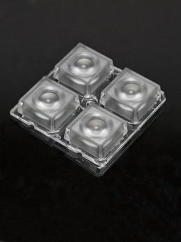 LEDIL OY-C13232_HB-2X2-WW 光学透镜 Square Optical Lens Clear PMMA Glue/Pin/Screw Box