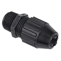 Thomas & Betts-2672 Kabelzubehör Cable Accessories Cord Connectors-Straight Nylon Black