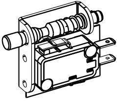 Littelfuse-FL03009 Verrouillage de sécurité par interrupteur Switch Safety Interlock N.O./N.C. SPDT Plunger 11A 277VAC 250VDC 248.57VA Screw Mount Quick Connect