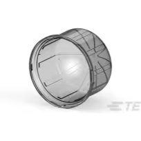 TE Connectivity-2-2328823-3 Lentes ópticos Dome Optical Lens Polycarbonate Tray
