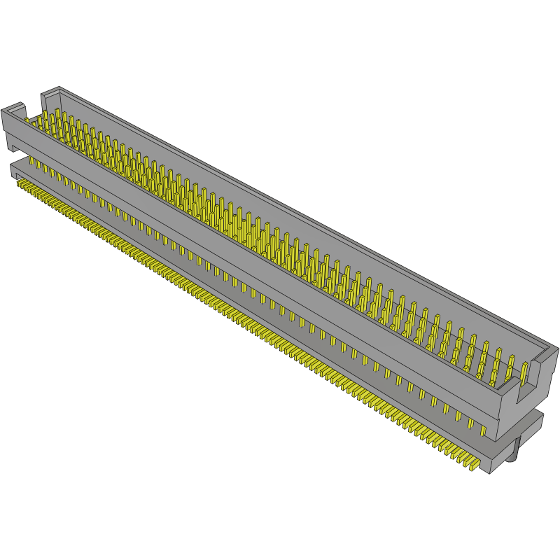 Samtec-TOLC-150-22-F-Q-A Piastre connettori e prese PCB Conn Shrouded Header (4 Sides) HDR 200 POS 0.635mm Solder ST SMD Tube