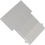 Cable Assembly 0.102m 29AWG 1mm 8 to 8 POS FFC Jumper to FFC Jumper M-M Premo-Flex FFC Jumper Bag