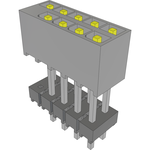 Conn Wire to Board HDR 10 POS 2.54mm Solder ST Top Entry Thru-Hole Mini Mate® Tube