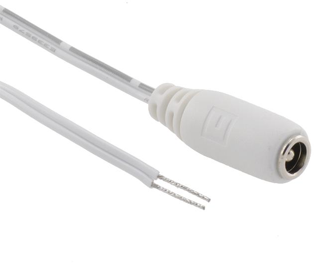 Tensility International-10-01261 Cable Assembly DC Power Cable Assembly 1.83m DC Power Jack 2POS F 24AWG