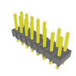 Conn Unshrouded Header HDR 16 POS 2.54mm Solder ST Top Entry Thru-Hole Bulk