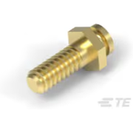 Connector Accessories Locking Post Straight Zinc Yellow Chrome Package