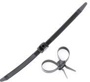 NTE Electronics-04-DL13-150 Kabelbinder Cable Ties, Double Loop 33.02mm 670N