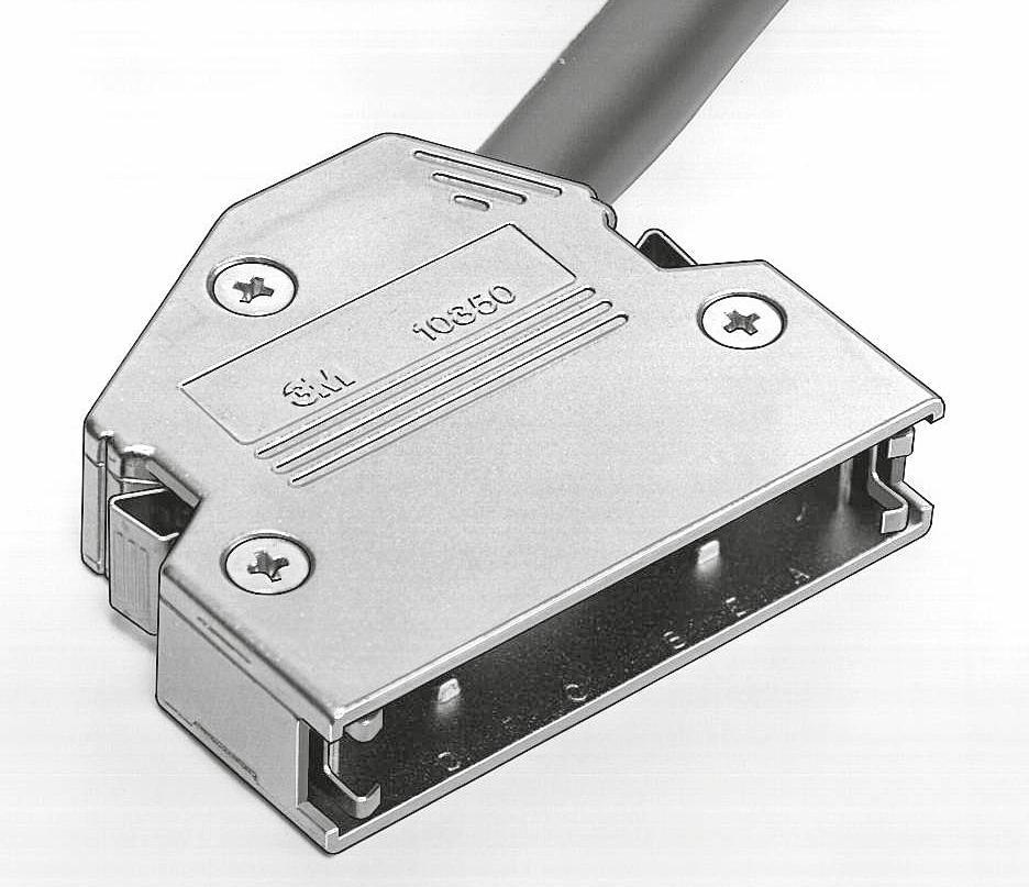 3M-10350-C500-00 Schrumpfbalgenadapter Junction Shell 60° Nickel Zinc Alloy