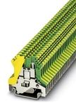 PHOENIX CONTACT-0441119 Blocs de raccordement de terminaux Conn Ground Modular Terminal Block F 2 POS Screw ST G DIN Rail/T DIN Rail