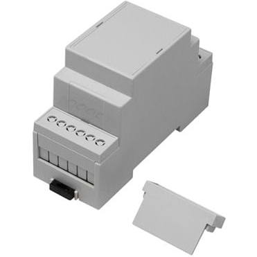 CamdenBoss Ltd-CNMB/2/KIT 箱、罩及架 Light Gray Polycarbonate DIN Rail Modular Enclosure