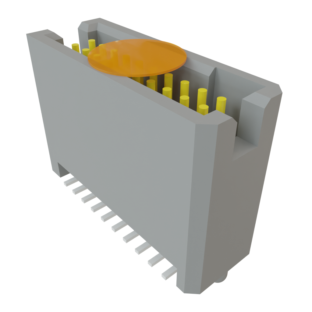 Samtec-TFM-110-32-L-D-A-K-TR Steckverbinderleisten und Leiterplattenbuchsen Conn Shrouded Header (4 Sides) HDR 20 POS 1.27mm Solder ST Top Entry SMD TIGER EYE™ T/R