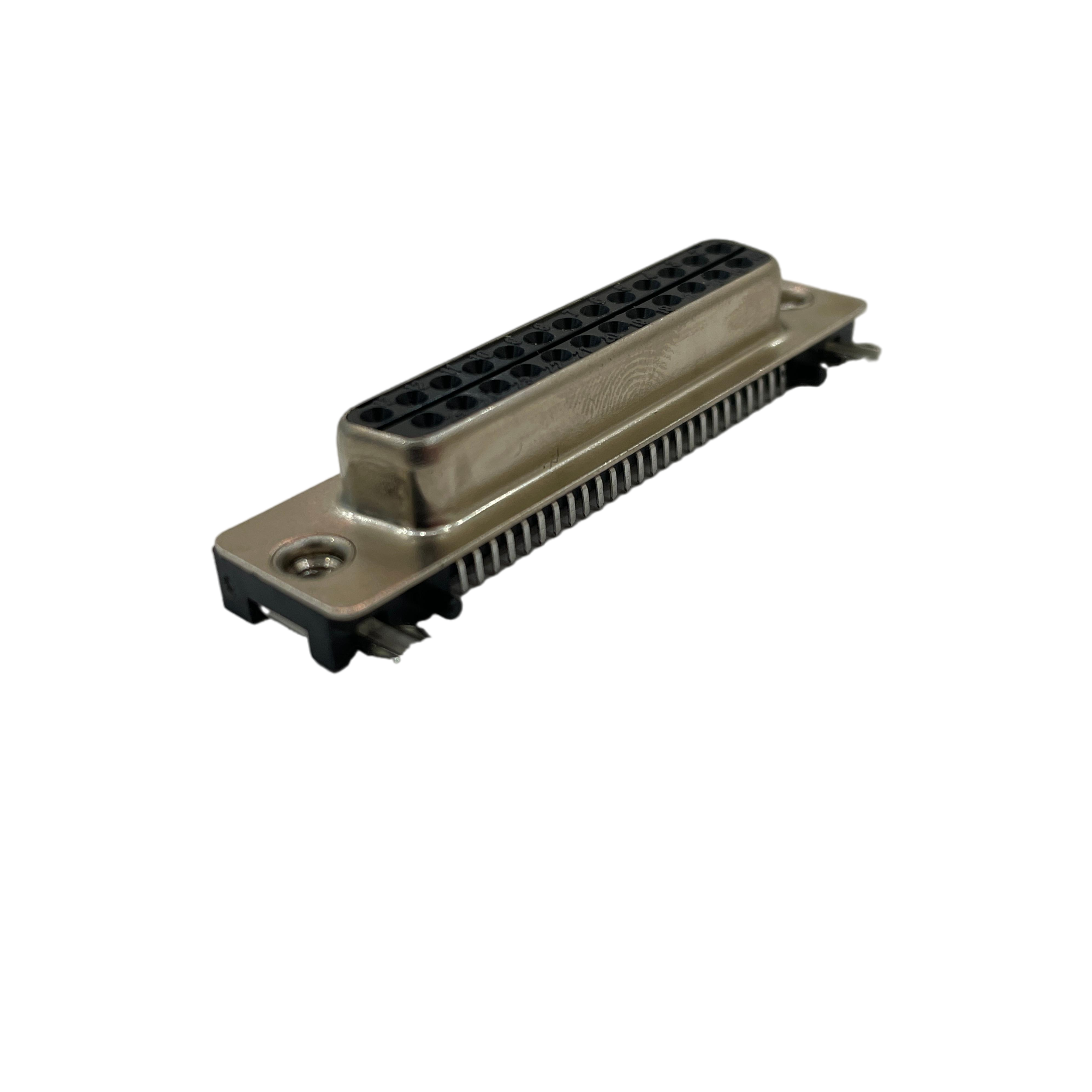 ADAM TECH-DE09-SS-24 Connettore D-subminiatura D-Sub SMT Slim R/A 9 way Socket