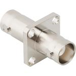 Conn BNC Adapter 0Hz to 4GHz 50Ohm ST Flange Mount F/F Gold