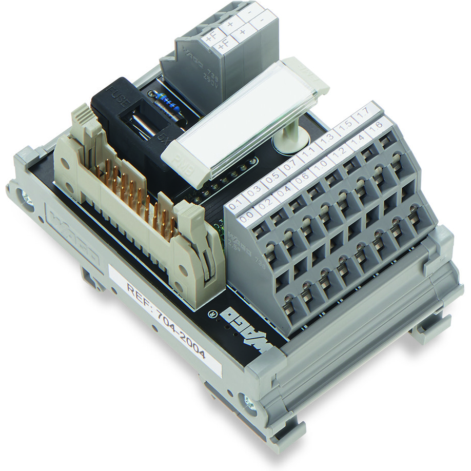 WAGO-704-2004 Schnittstellenmodule Interface Module for system wiring, Pluggable Connector per DIN 41651