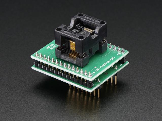 Adafruit Industries-1795 Entwicklungssätze und Werkzeuge SMT Test Socket