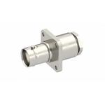 Conn BNC 0Hz to 4GHz 50Ohm Clamp ST Panel Mount F Gold