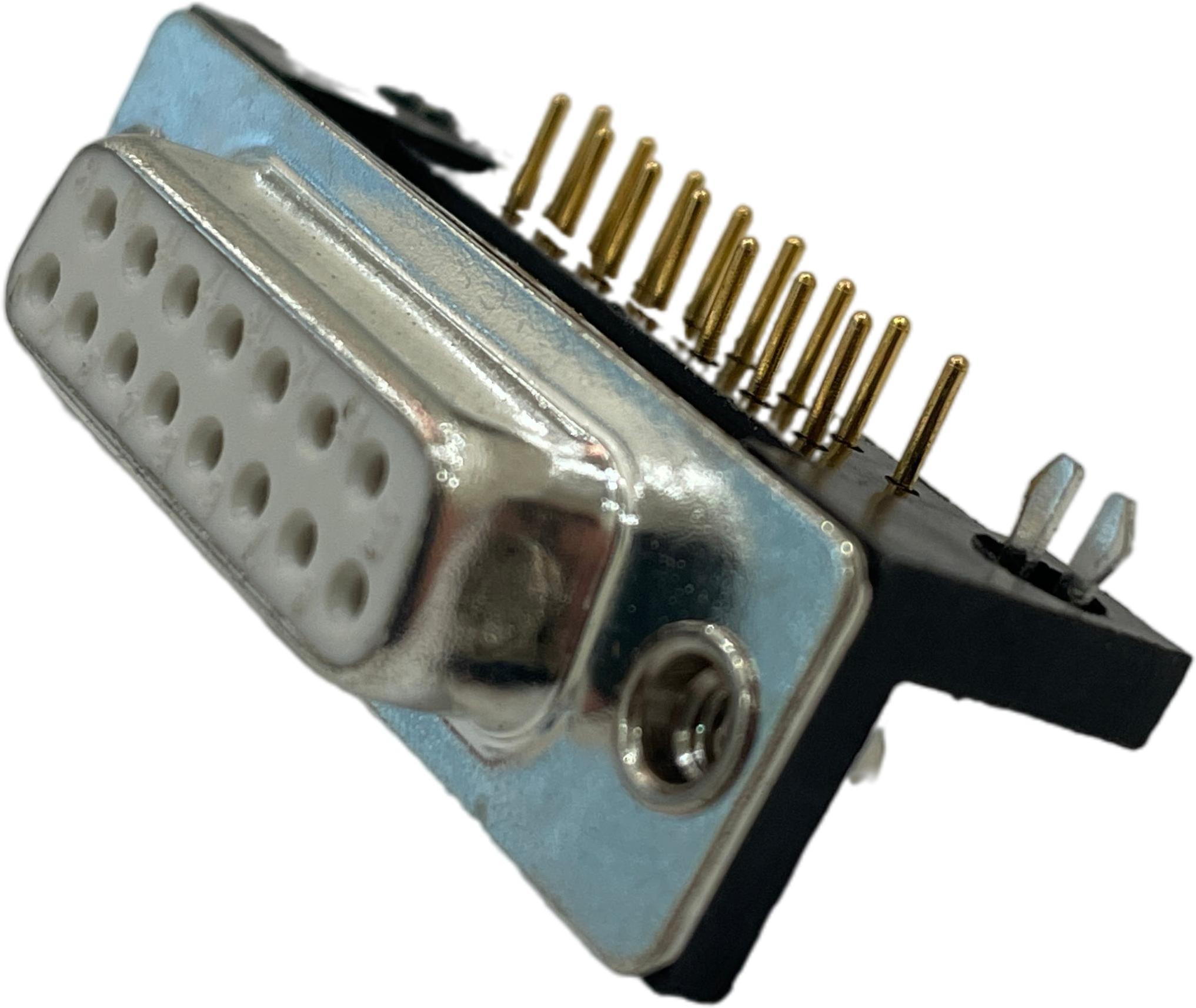 ADAM TECH-DB25-SH-C2A Steckverbinder, D-Sub D-Sub R/A 25 way Socket Machined Contacts