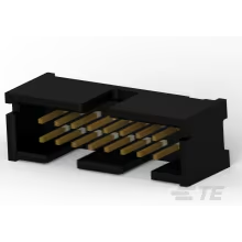 TE Connectivity-5103308-3 连接器插头及 PCB 插座 Conn Shrouded Header (4 Sides) HDR 16 POS 2.54mm Solder ST Top Entry Thru-Hole Tube