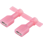 Quick Disconnect Terminal 18-22AWG Brass Pink F 19.81mm Electro Tin InsulKrimp™ Reel