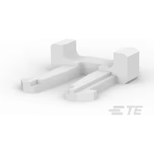 TE Connectivity-917698-1 Accessoires de raccordement Connector Accessories Double Lock Plate Straight Natural Bag