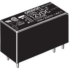 Omron-G2RL1A4E24DC Power Relays Power Relay 24VDC 16A SPST-NO(29x12.7x15.7)mm THT