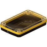 Black Polycarbonate Waterproof Pocket Enclosure with Yellow Seal	 <h4><strong>CALIFORNIA&nbsp;PROPOSITION</strong> ⚠️<strong>65&nbsp;WARNING</strong>⚠️</h4>