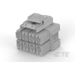 Conn Housing PL 8 POS 6mm Crimp ST Cable Mount Light Gray Carton