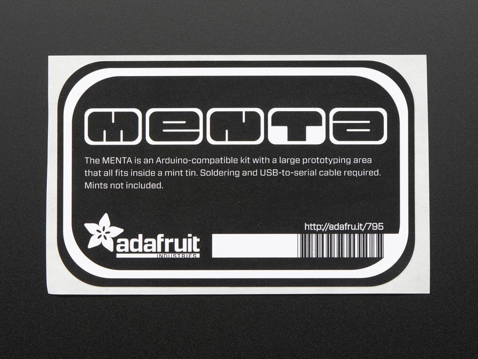 Adafruit Industries-873 Labels Labels Sticker Matte 91x55mm