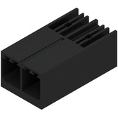 Weidmuller-1930270000 Embases de raccordement et réceptacles PCB Conn Wire to Board HDR 2 POS 7.62mm Solder RA Side Entry Thru-Hole Box