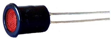 CamdenBoss Ltd-IND514113-LED-T/RD Panel Mount Indicators LED Panel Mount Indicator 2-Pin